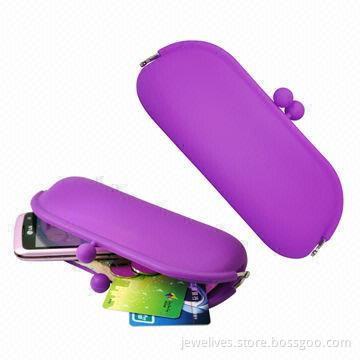 Sunglasses Case/Cosmetic Bag/Women's Wallets/Ace Silicone Coin Purses, Multifunction